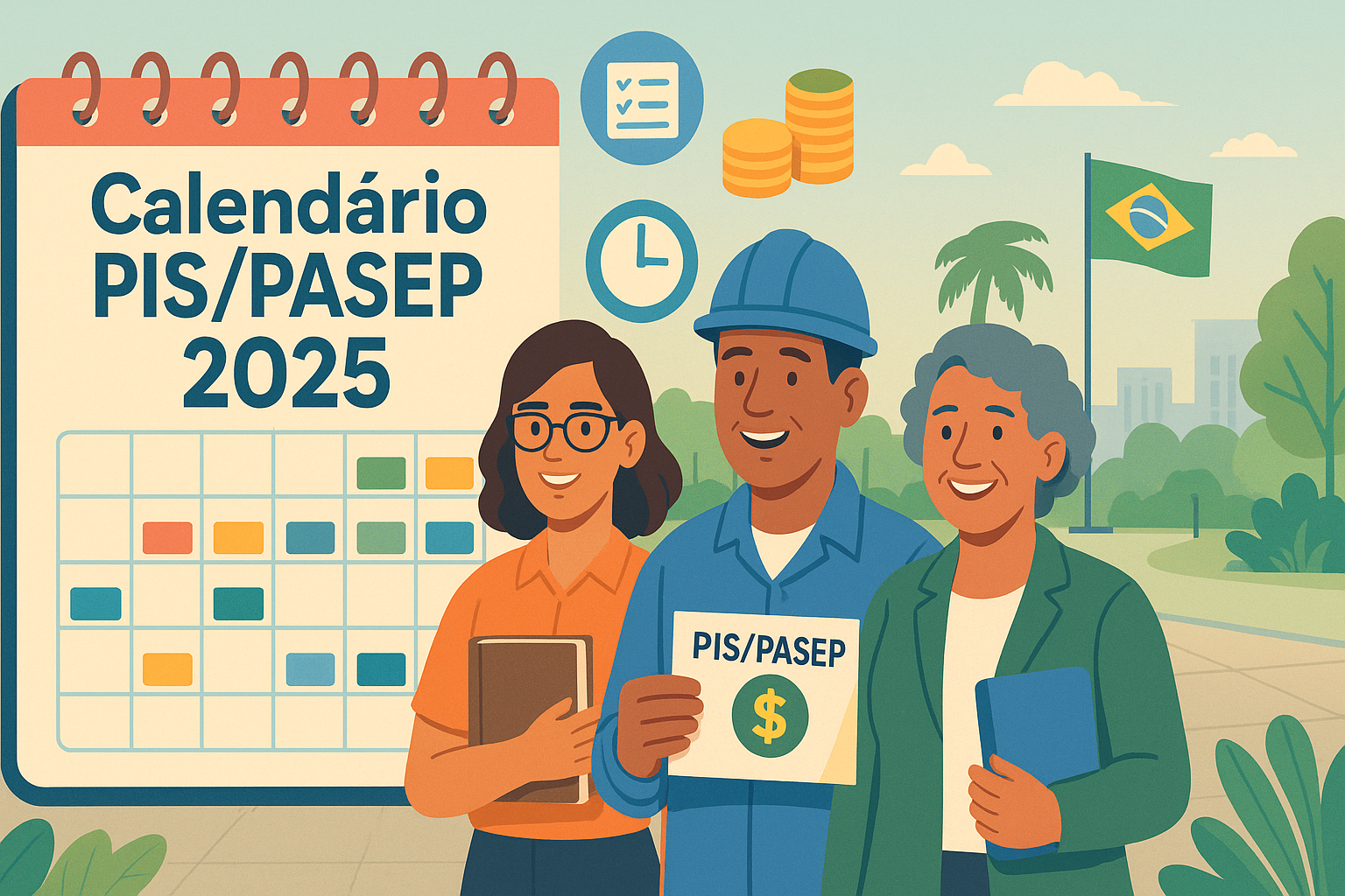 Calendário de Pagamentos PIS PASEP 2025
