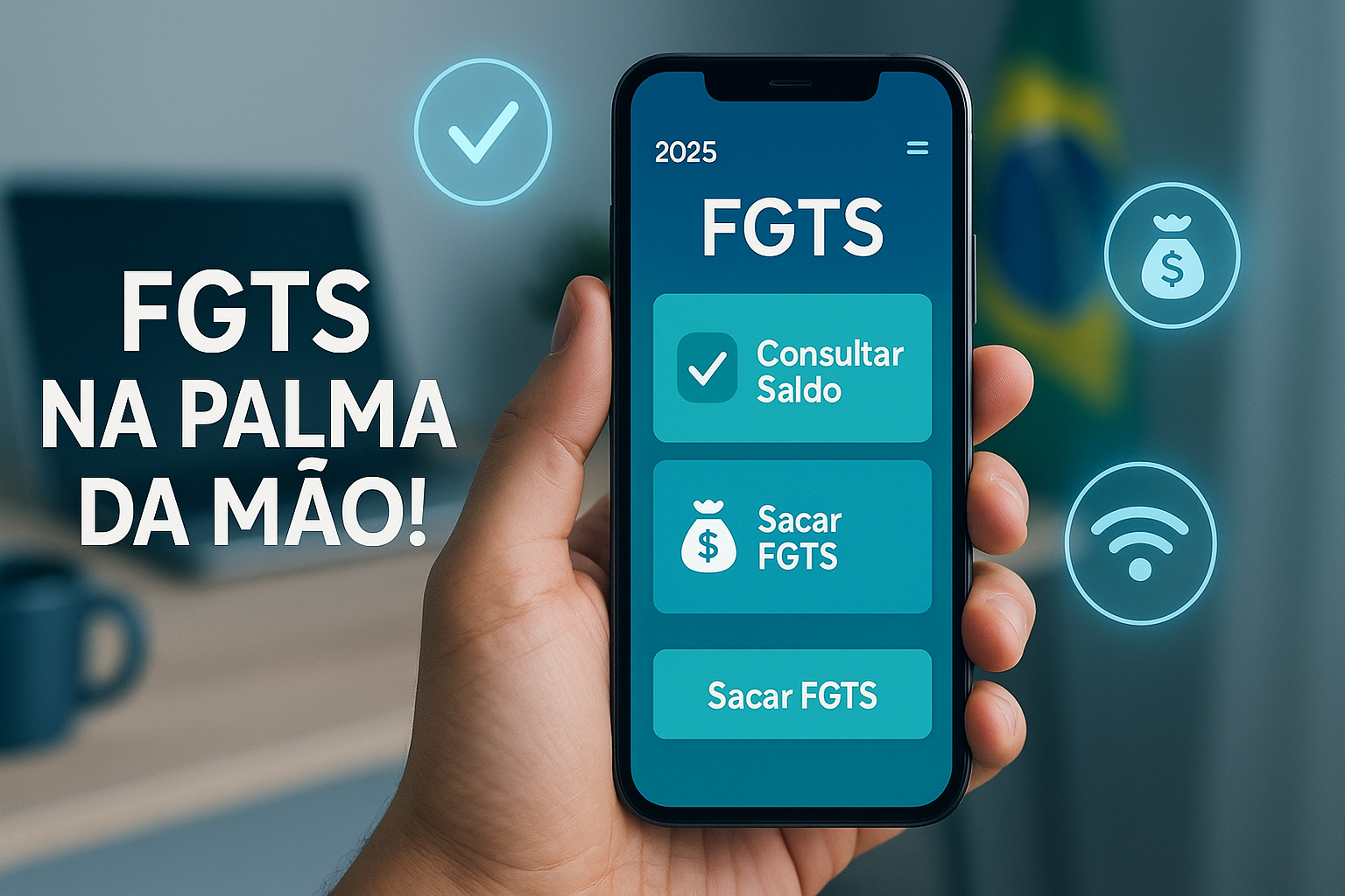 Como Consultar e Sacar o FGTS Online